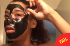 This teen's epic struggle to remove a face mask is going insanely viral