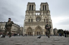 Two arrested after potential car bomb found near Notre Dame cathedral in Paris