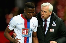 Wilfried Zaha has potential to play for Barcelona, says Pardew