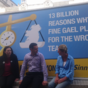 Sinn Féin's new billboard says Fine Gael is 'playing for the wrong team' over Apple