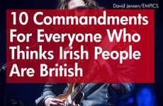 10 commandments for everyone who thinks Irish people are British