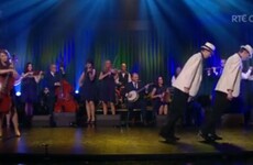 Nobody could cope with this céilí cover of Smooth Criminal on The Late Late Show