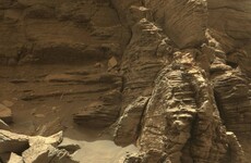 Nasa's Curiosity rover has sent back some holiday pics from Mars