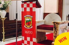 This church in Westport has gone all out with the Mayo decorations ahead of the All-Ireland