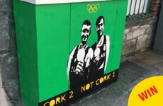 The most Cork bit of graffiti popped up in the city over the weekend