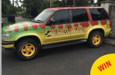 There's an actual replica of the Jurassic Park jeep on sale in Kildare