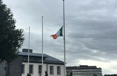 Flag flying at half mast at Limerick City Hall for Ailish Sheehan