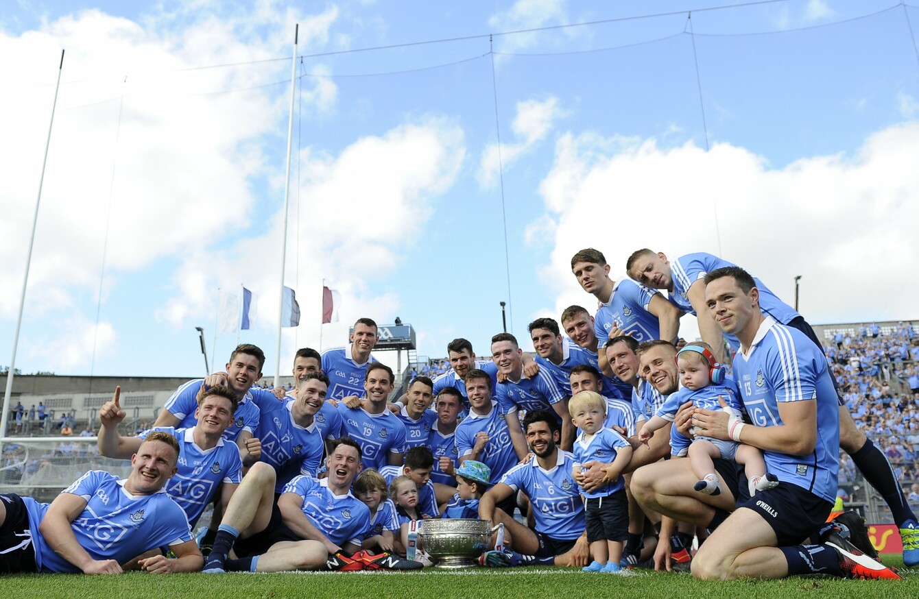 Clinching back to back AllIreland senior football titles is the last