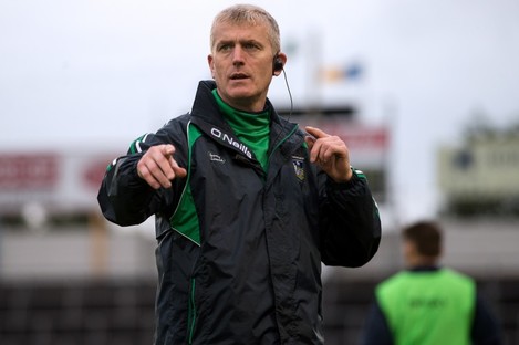 Kiely: managed Limerick's U21s to the All-Ireland in 2015.