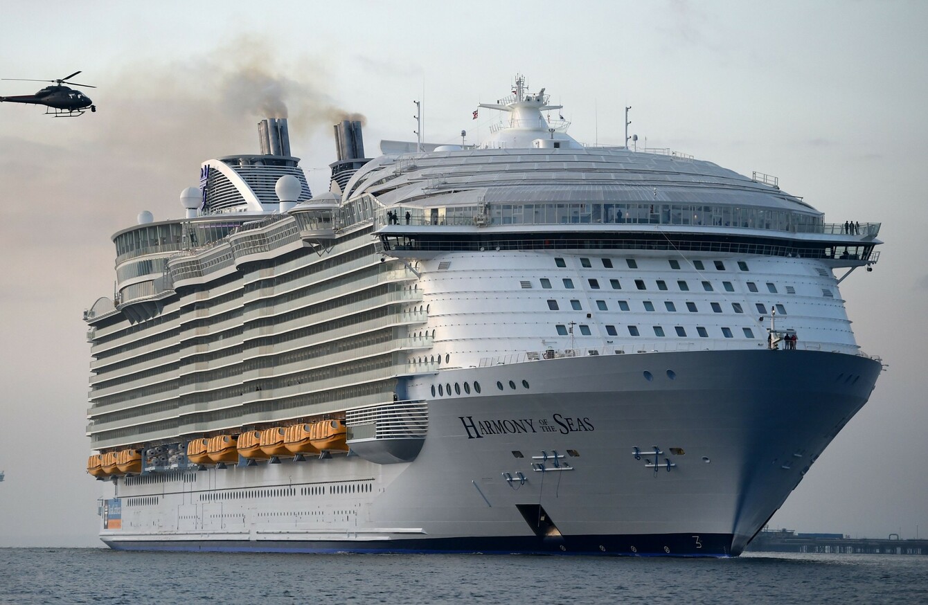 Crew member on world's largest cruise ship dies during safety drill