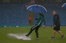 Man City's Champions League game rescheduled for Wednesday due to 'adverse weather'