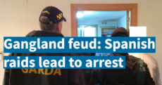 VIDEO: Wads of cash and a gun seized in Spanish raid over Dublin gangland feud