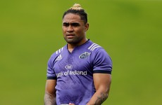 Munster set to be without Francis Saili for rest of year