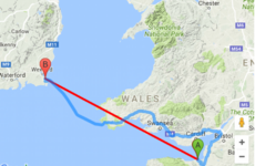 The UK is to push ahead with a new nuclear power station across the Irish Sea