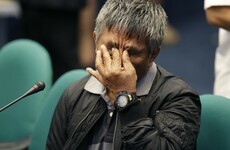 The president of Philippines has been accused of feeding a man alive to a crocodile