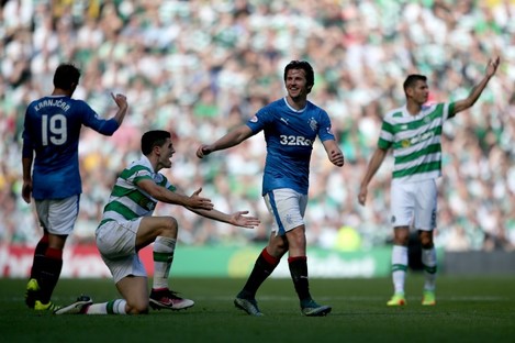 Barton during last weekend's defeat to Celtic. 