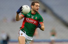 Mayo have made one change for Sunday's All-Ireland final against Dublin