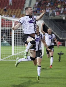 After season of setbacks - and a broken back - Dundalk's hero chose his moment perfectly