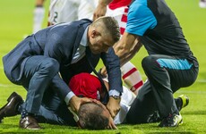 'I only found out I scored when I was in the ambulance!' - AZ star on horror collision