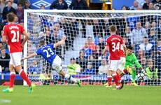 Coleman on target as Everton remain second after victory over Middlesbrough
