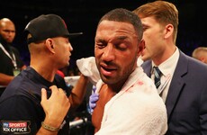 Doctors tell Brook that Golovkin bout could have left him blind