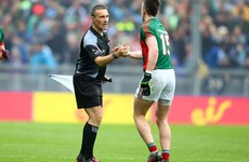 Maurice Deegan will take charge of the All-Ireland football final replay