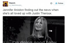 Jennifer Aniston jokes are totally dominating Twitter after the news of Brangelina's split