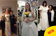 Women across Ireland are wearing their wedding dresses to work today for a lovely reason