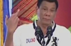 Philippine president literally gives the finger to the EU as he says "F**k you" to them