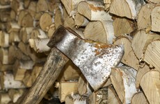Men smash windows of homes with hatchets