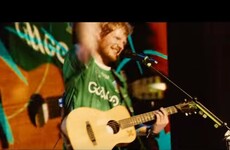 Did you spot Ed Sheeran wearing a GAA jersey in the new Bridget Jones movie?