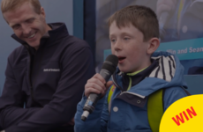 This little Tipp lad's hurling rap was the highlight of the Ploughing yesterday