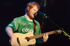Ed Sheeran wears a GAA jersey in the new Bridget Jones film