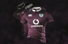 Ireland have released their new alternative jersey... and it's purple