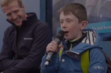 This little Tipp lad's hurling rap was the highlight of the Ploughing yesterday