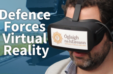 This is what it's like to be an Irish soldier... in virtual reality