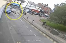 Video shows driver 'callously' flee after reversing into an elderly woman