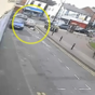 Video shows driver 'callously' flee after reversing into an elderly woman