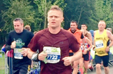 Damien Duff was one of the 9000 pounding the pavement in yesterday's Dublin half marathon