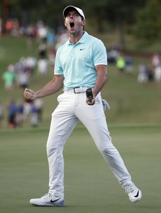 Rory McIlroy wins $11.5 million playoff with some jaw-dropping golf