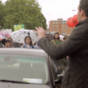 A heckler at the March for Choice was shut down by this singing pro-choicer