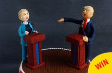 This baker in Cork made a brilliant cake version of the US presidential debate