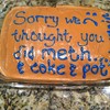 This girl got her Mam to make her the best apology cake for thinking she was on drugs