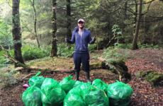 Jack Reynor lost the head and cleaned up after finding loads of litter in a Wicklow forest ... It's The Dredge