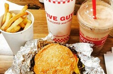 Five Guys is FINALLY opening its doors in Dundrum next Monday