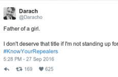 Irish people from all walks of life are showing solidarity with #RepealThe8th on Twitter