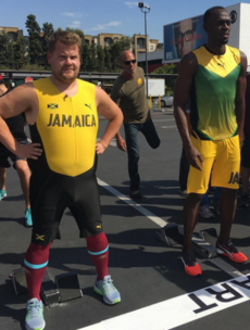 Usain Bolt puts his 'fastest man on the planet' title on the line to race James Corden