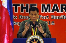 'I'd be happy to slaughter them': Phillipines president likens himself to Hitler