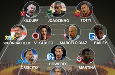 Kilduff named alongside Totti in Uefa's Europa League Team of the Week