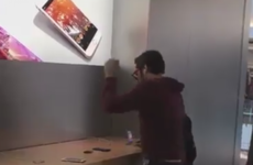 Disgruntled customer smashes up smartphones at Apple store in France